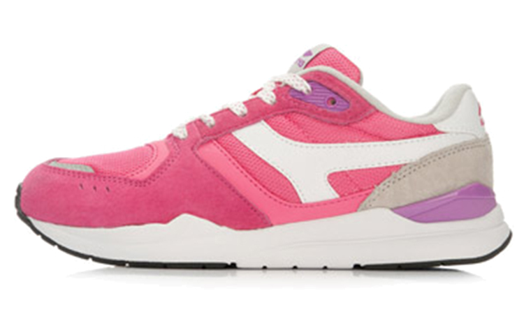 (Women) Li-Ning Comfort Breathable 'Simplistic Casual Running Pink Grey' ALCL006-10