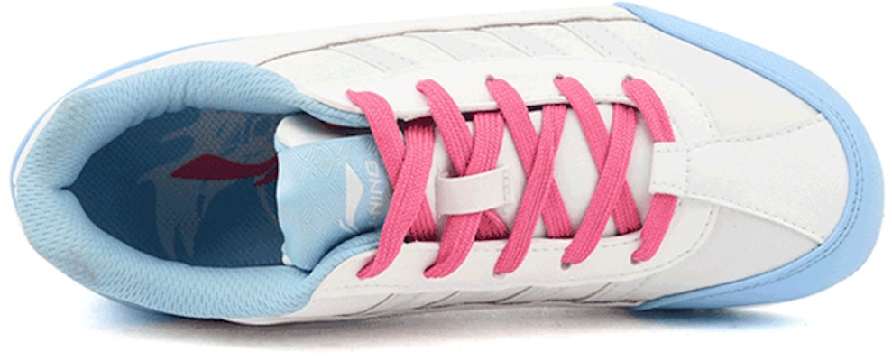 (Women) Li-Ning Comfort Breathable 'White Blue' ALCG112-3 Lookbook (Women) Li-Ning Comfort Breathable 'White Blue' ALCG112-3