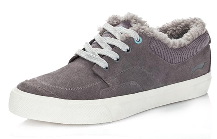 Lookbook (W) Li-Ning Casual Transpirable Cómodo 'Gris Blanco' ALMG042-3