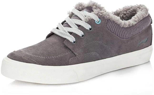 (W) Li-Ning Casual Transpirable Cómodo 'Gris Blanco' ALMG042-3 Lookbook (W) Li-Ning Casual Transpirable Cómodo 'Gris Blanco' ALMG042-3