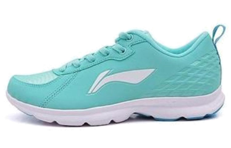(Women) Li-Ning Comfort Breathable Casual Running Shoe 'Light Blue White' ARBJ004-2