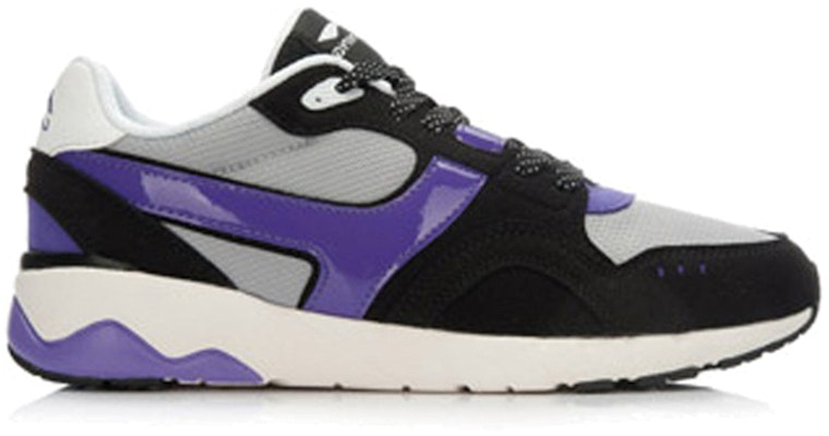 (W) Kasut Lari Kasual Li-Ning Comfort Breathable 'Hitam Ungu' ALCL058-4 Order (W) Kasut Lari Kasual Li-Ning Comfort Breathable 'Hitam Ungu' ALCL058-4
