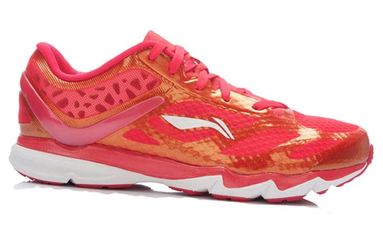 (W) Li-Ning CMFT Breathable Casual Running Shoe 'White Red' 圖 2