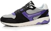 Lookbook (W) Kasut Lari Kasual Li-Ning Comfort Breathable 'Hitam Ungu' ALCL058-4