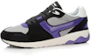 Lookbook (W) Kasut Lari Kasual Li-Ning Comfort Breathable 'Hitam Ungu' ALCL058-4