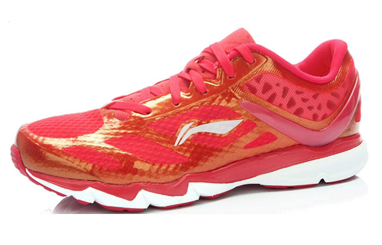(W) Li-Ning CMFT Breathable Casual Running Shoe 'White Red' 圖 3