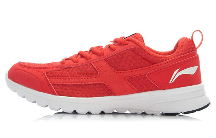(Women) Li-Ning Comfort Breathable Casual Skate Sneaker 'Red' ARBJ076-1
