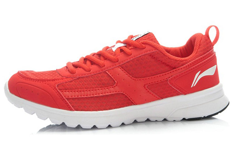Lookbook (W) Li-Ning Kasut Santai Skate Bernafas Selesa 'Merah' ARBJ076-1