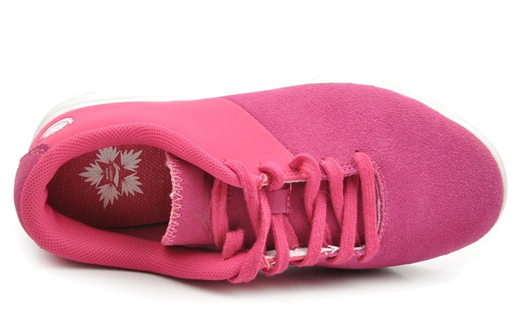 Lookbook (W) Li-Ning Comfort Ademend Casual Sneakers ''Roze'' ATCH014-3