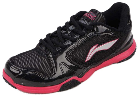 (Women) Li-Ning Comfort Breathable Low 'Black Red' ACGG016-1 Lookbook (Women) Li-Ning Comfort Breathable Low 'Black Red' ACGG016-1