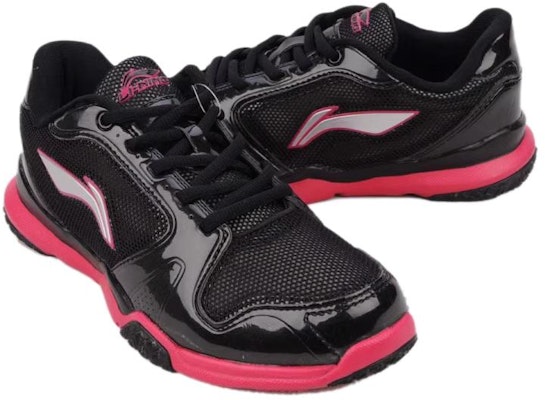 (Women) Li-Ning Comfort Breathable Low 'Black Red' ACGG016-1 Details for (Women) Li-Ning Comfort Breathable Low 'Black Red' ACGG016-1