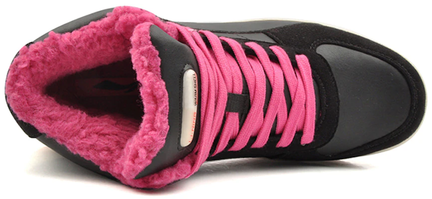 (W) Li-Ning Comfort Ademend Mid-Top ''Zwart Roze'' ALCH166-1 Shop (W) Li-Ning Comfort Ademend Mid-Top ''Zwart Roze'' ALCH166-1