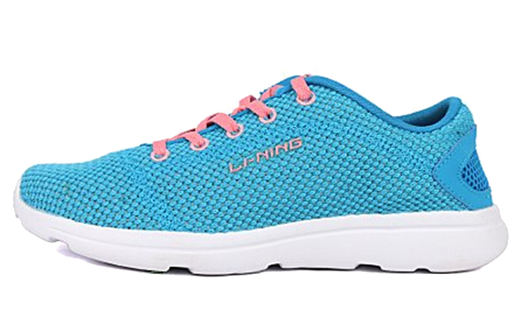 (Women) Li-Ning Comfort Breathable Running Shoes 'Simple Blue' ARJK004-1