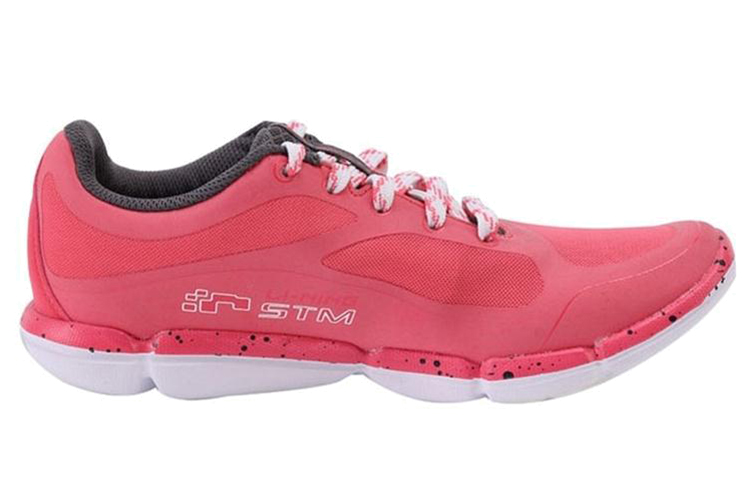 Order (W) Sepatu Lari Li-Ning Nyaman Bernapas 'Pink Putih' ARKJ002-3