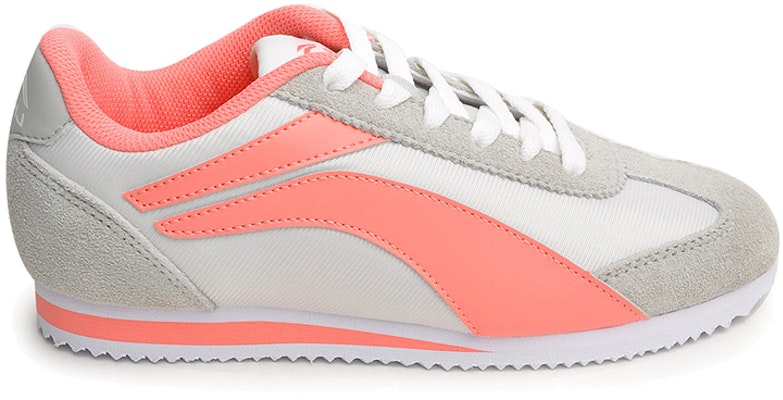 (Women) Li-Ning Comfort Breathable Running Shoes 'Grey White Orange' ALCH134-2 Order (Women) Li-Ning Comfort Breathable Running Shoes 'Grey White Orange' ALCH134-2