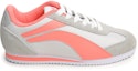 Order (W) Kasut Lari Li-Ning Selesa Bernafas 'Kelabu Putih Jingga' ALCH134-2