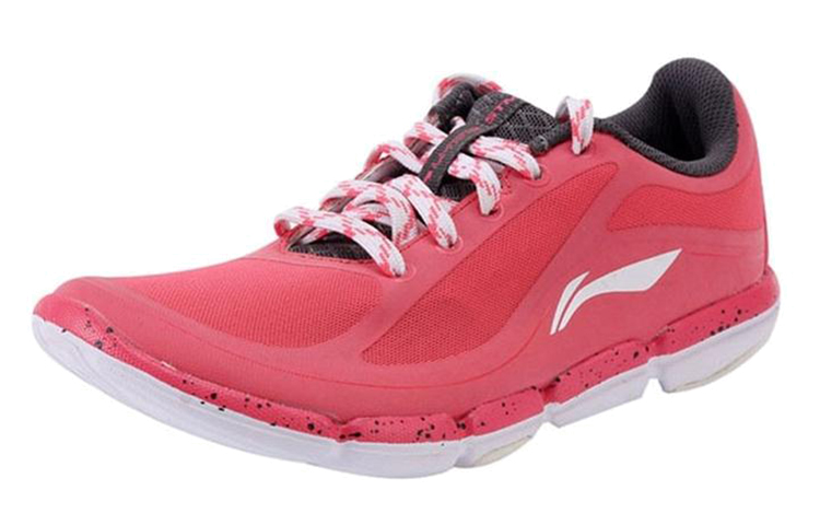 Lookbook (W) Sepatu Lari Li-Ning Nyaman Bernapas 'Pink Putih' ARKJ002-3