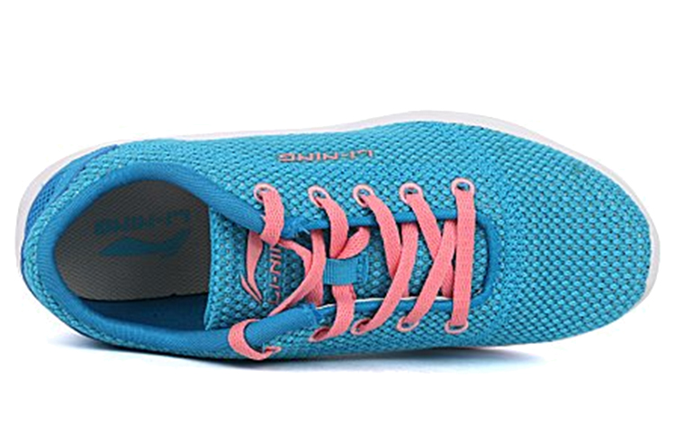 Lookbook (W) Sepatu Lari Nyaman Bernapas Li-Ning 'Biru Sederhana' ARJK004-1