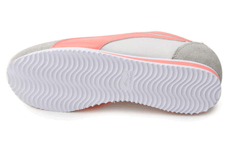 Lookbook (W) Li-Ning Sepatu Lari Nyaman Bernapas 'Abu Putih Jingga' ALCH134-2