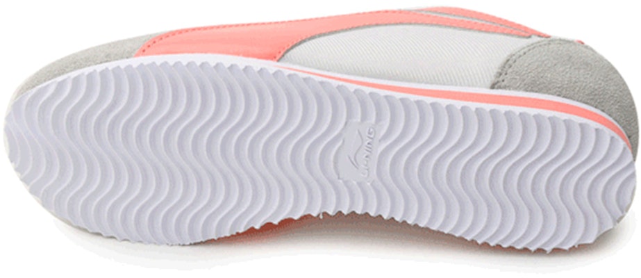 (Women) Li-Ning Comfort Breathable Running Shoes 'Grey White Orange' ALCH134-2 Lookbook (Women) Li-Ning Comfort Breathable Running Shoes 'Grey White Orange' ALCH134-2