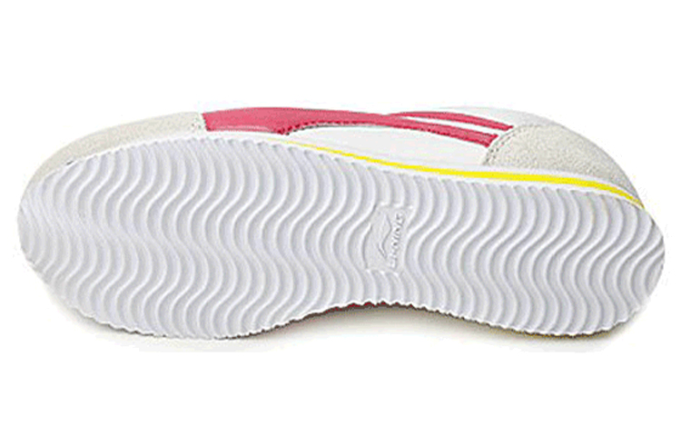 Lookbook (W) Sepatu Lari Li-Ning Nyaman dan Bernapas 'Abu-Pink-Kuning' ALCF152-1