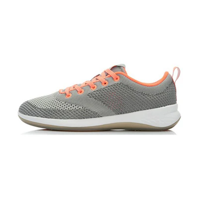 (W) Li-Ning CMFT Breathable Running Sneaker 'Grey Orange'
