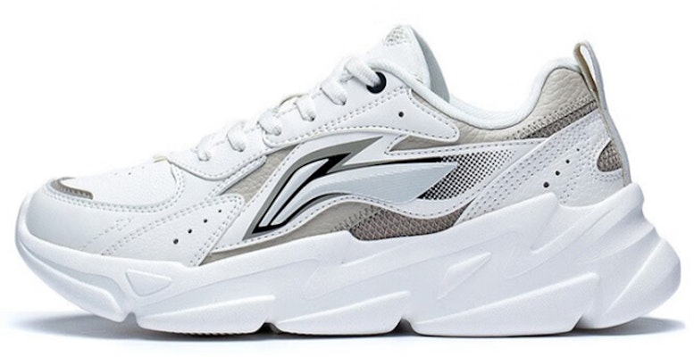 (Women) Li-Ning Comfort Casual 'White Grey' AGLS172-1 Buy (Women) Li-Ning Comfort Casual 'White Grey' AGLS172-1