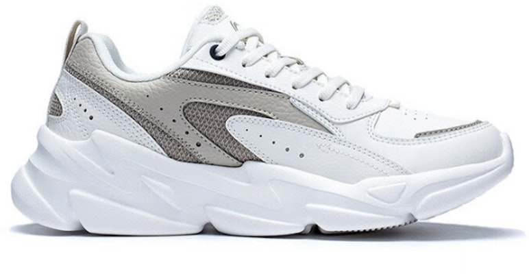 (Women) Li-Ning Comfort Casual 'White Grey' AGLS172-1 Order (Women) Li-Ning Comfort Casual 'White Grey' AGLS172-1