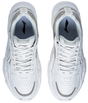 (Women) Li-Ning Comfort Casual 'White Grey' AGLS172-1 Shop (Women) Li-Ning Comfort Casual 'White Grey' AGLS172-1