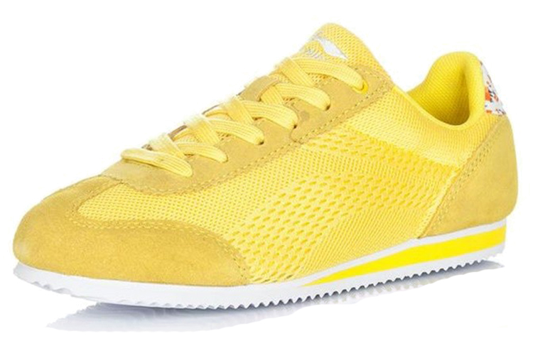 Lookbook (Women) Li-Ning Comfort Casual Low 'Breathable Yellow' ALCH038-1