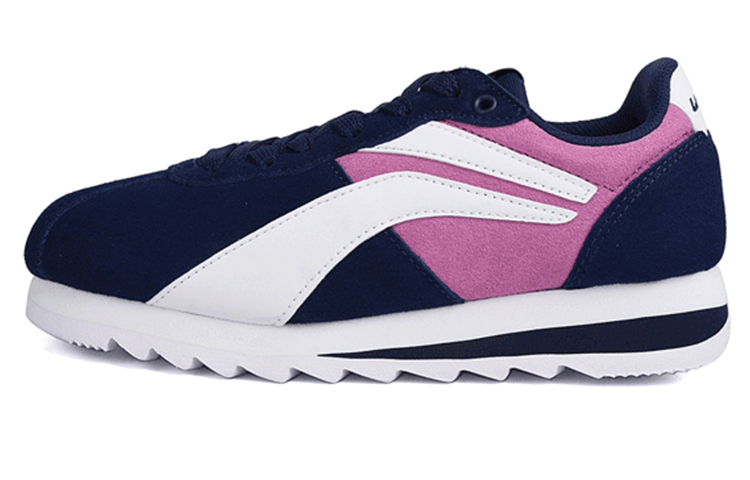 (Women) Li-Ning Comfort Casual Low 'Deep Blue White Pink' ARCL032-1