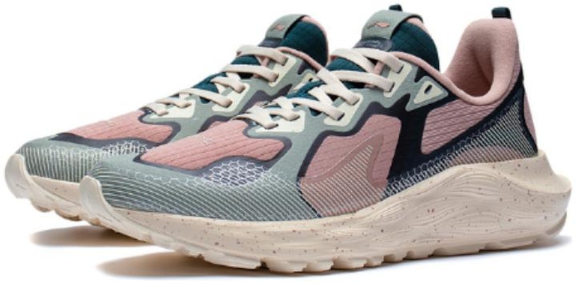 (W) Li-Ning Sepatu Kasual Nyaman 'Pink Hijau' AGLR330-4 Order (W) Li-Ning Sepatu Kasual Nyaman 'Pink Hijau' AGLR330-4