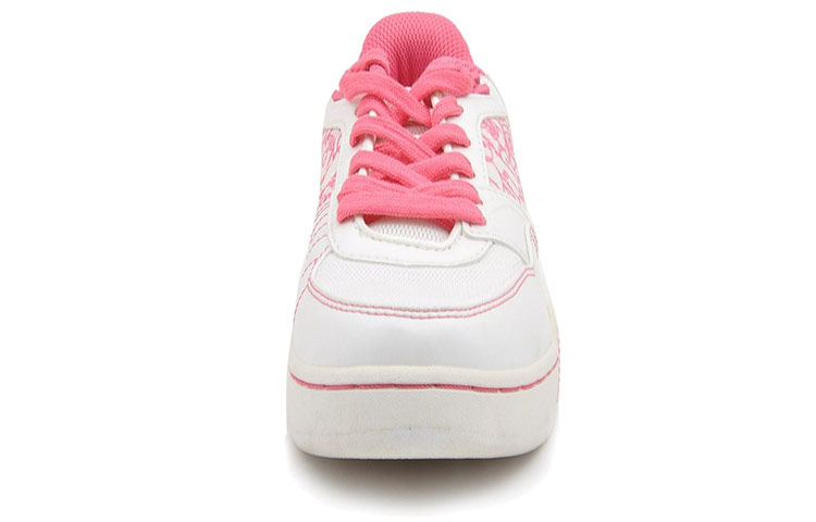 Shop (W) 李宁舒适休闲滑板鞋‘粉白’ ALCF068-1