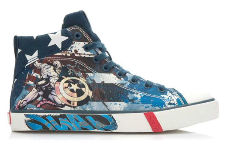 Order (W) 李宁舒适高帮鞋 '蓝色' ALAK094-1