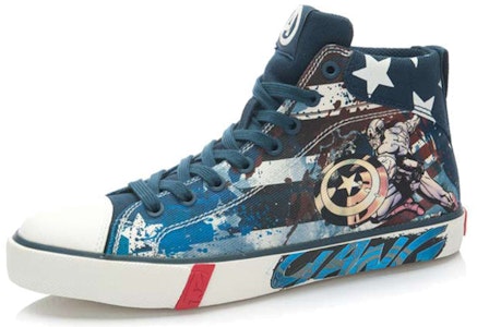 (W) Li-Ning Comfort High-Top 'Biru' ALAK094-1 Lookbook (W) Li-Ning Comfort High-Top 'Biru' ALAK094-1