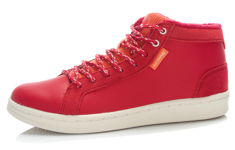Lookbook (W) Li-Ning Comfort High-Top 'Fuzhu Merah' ALCH182-2