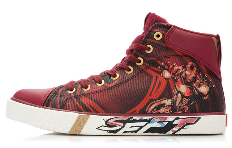 (Women) Li-Ning Comfort High-Top 'Red' ALAK094-2