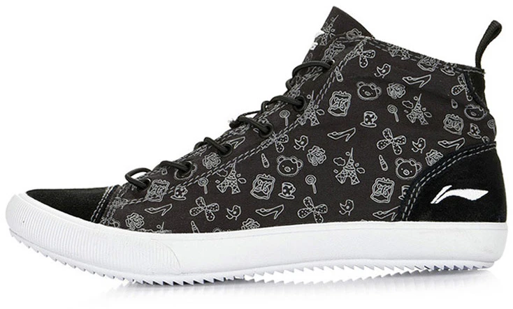 women-li-ning-comfort-high-top-casual-black-white-alkg-006-2