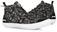 Lookbook (W) Li-Ning Comfort High-Top Kasual 'Hitam Putih' ALKG006-2