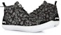 (W) Li-Ning Comfort High-Top Kasual 'Hitam Putih' ALKG006-2
