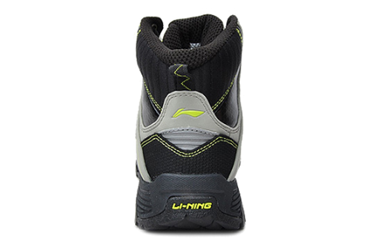 Shop (W) Li-Ning Comfort Tinggi Larian 'Kelabu Hijau' AHHF026-1