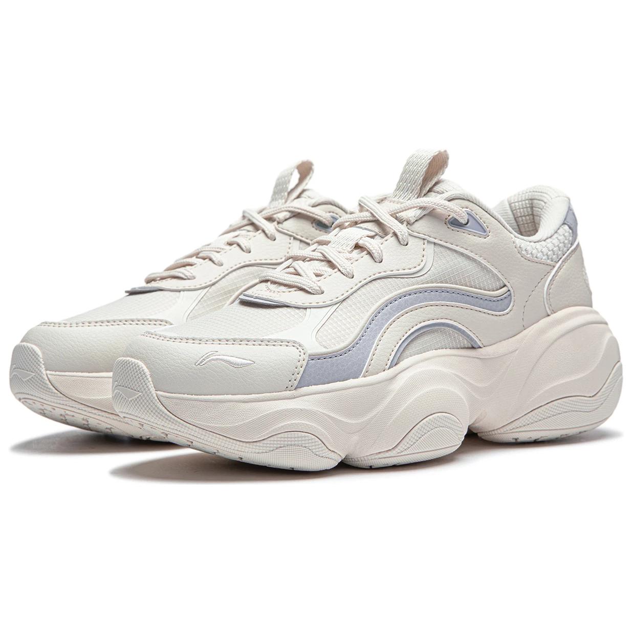 Lookbook (Women) Li-Ning Comfort Lifestyle Low 'Honey Grey' AGCU252-4
