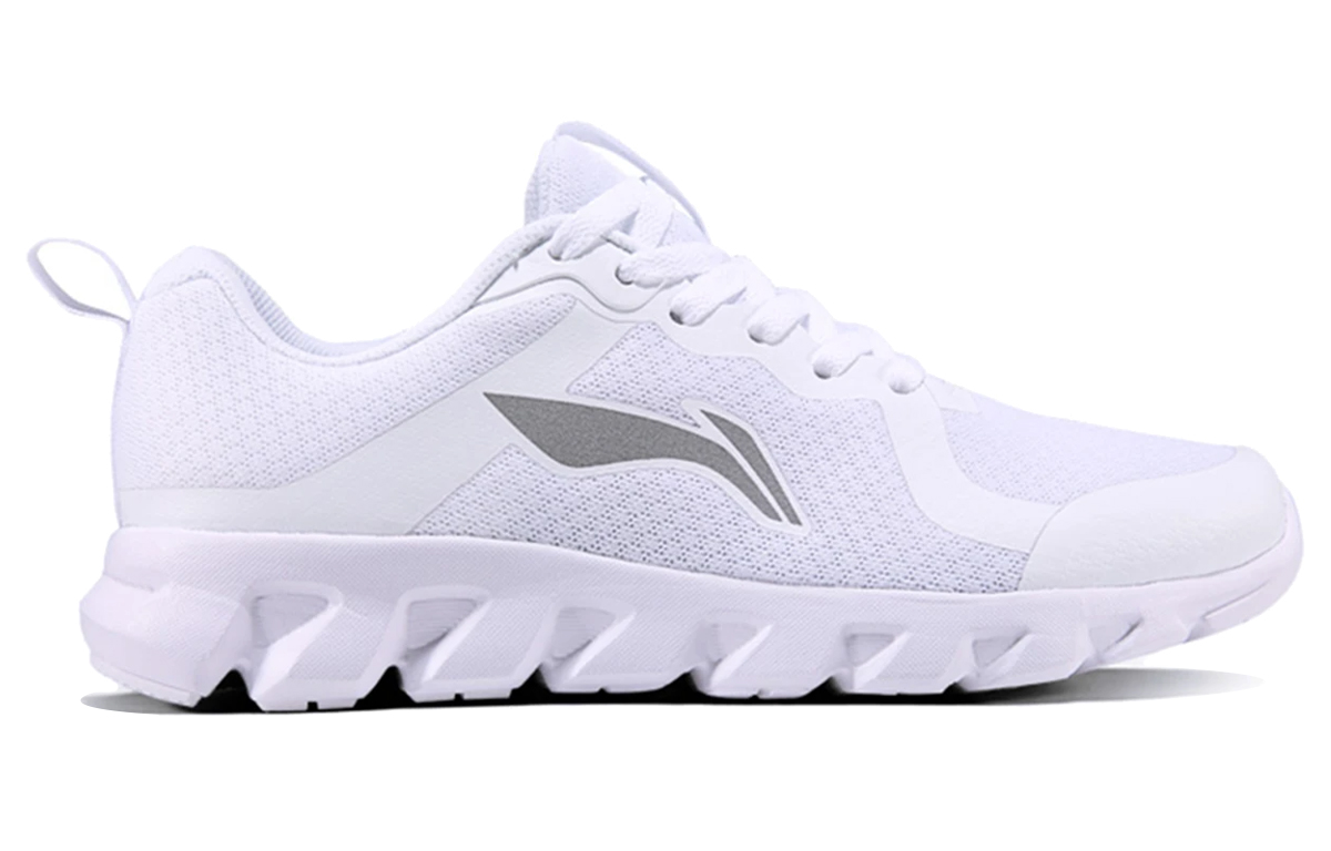 Order (W) Li-Ning Comfort Lichtgewicht Lage ''Ademende Wit'' ARBN042-1