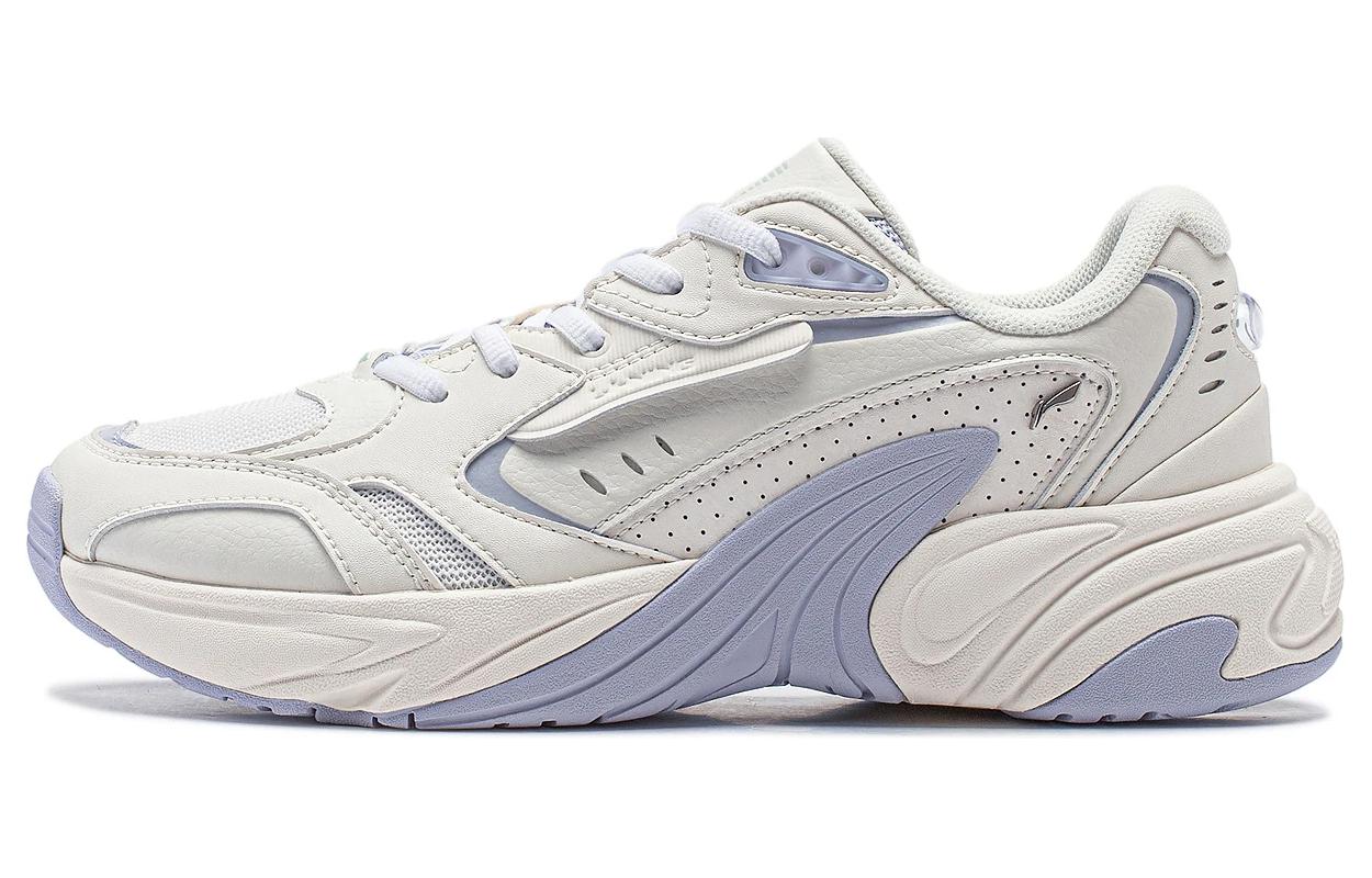 Buy (W) 李宁低帮舒适款 '米色蓝' AGCU030-3