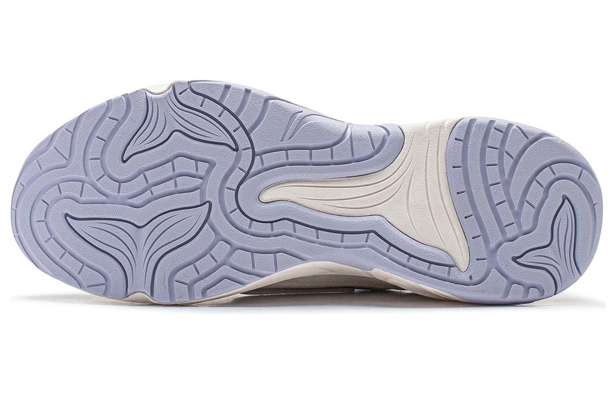 Shop (W) 李宁低帮舒适款 '米色蓝' AGCU030-3