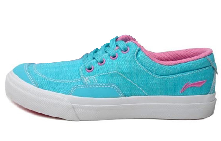 (Women) Li-Ning Comfort Low-Top 'Blue Pink' ALCG174-2