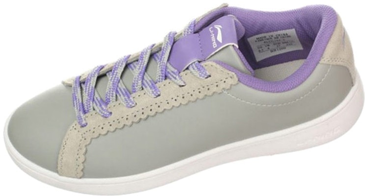 (Women) Li-Ning Comfort Low-Top 'Grey Purple' ALCG194-2 Lookbook (Women) Li-Ning Comfort Low-Top 'Grey Purple' ALCG194-2