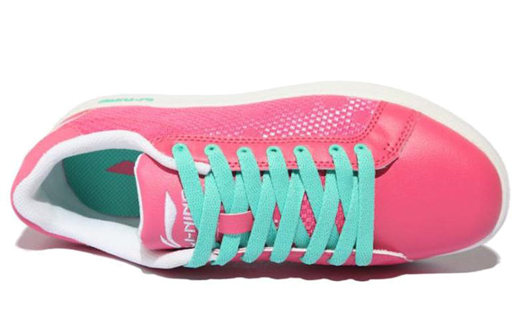 Shop (W) Li-Ning Comfort Low-Top ''Roze Wit Blauw'' ATCG012-4