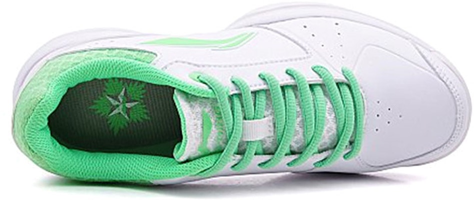(Women) Li-Ning Comfort Low-Top 'White Green' ATDJ004-2 Lookbook (Women) Li-Ning Comfort Low-Top 'White Green' ATDJ004-2