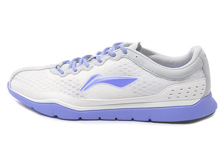 Buy (W) 李寧コンフォート ローカット 白/灰/紫 ARBG038-3